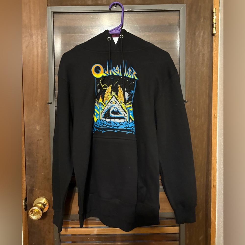 Brand new Quiksilver Black Hoodie